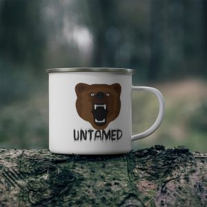 Untamed Enamel Camping Mug