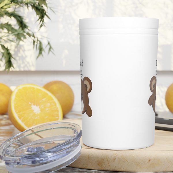 I Need A Hug vacuum tumbler | I Need A Hug Bear vacuum tumbler - Image 6