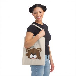 I Need A Hug Canvas Tote Bag