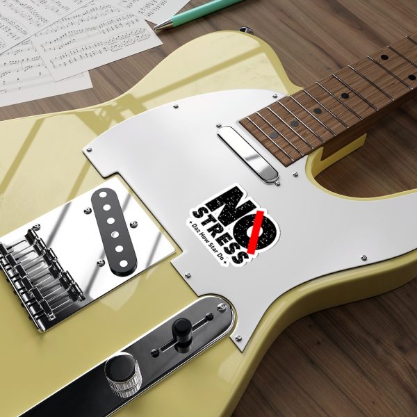No Stress Sticker | No Stress Daz how star do | Kiss Cut Stickers - Image 4