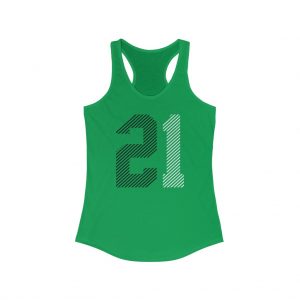 Number 21 Racerback Tank,