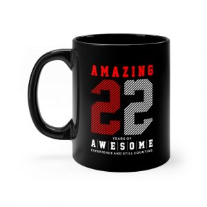 22nd Birthday Mug