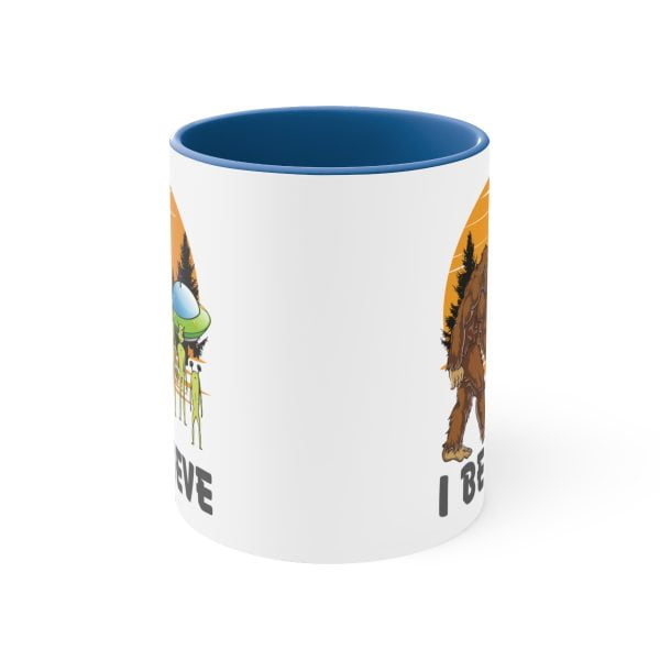 Bigfoot Gift for UFO Believers | Funny Alien Mug | Sasquatch Gift Cup I believe Mug 11 OZ - Image 11