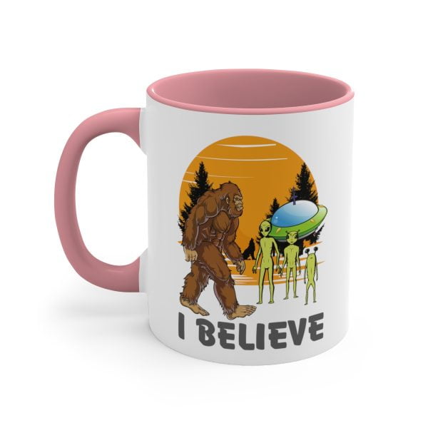 Bigfoot Gift for UFO Believers | Funny Alien Mug | Sasquatch Gift Cup I believe Mug 11 OZ - Image 15